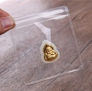100 Pack PVC Clear Jewelry Anti Oxidation Zipper Bag Antitarnish Plastic Bags for Packaging Jewelry Rings Earrings Transparent Poly Pouch (Clear, 4.13×4.25 inch)