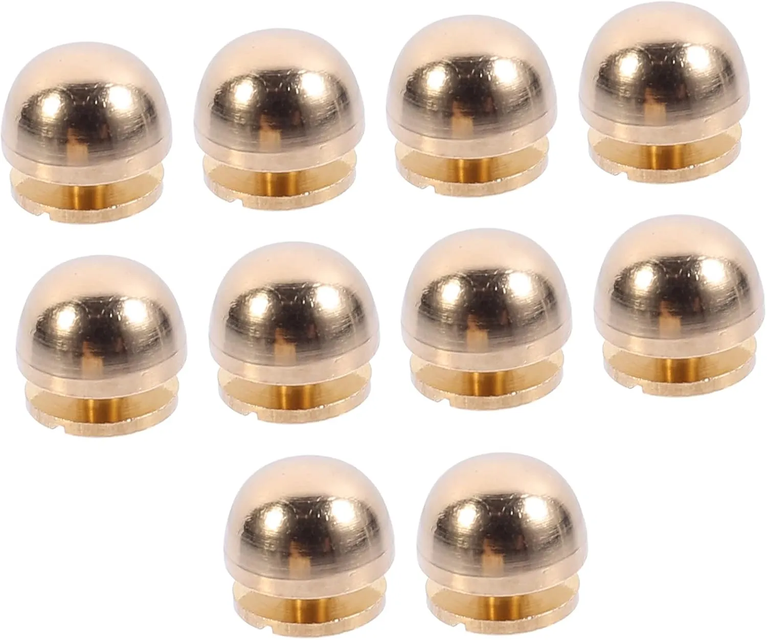 10Pcs Handbag Bottom Buttons Decorative Bag Feet Studs for DIY Handbag Making Durable and Stylish Design for Purses Suitcases and Craft Projects