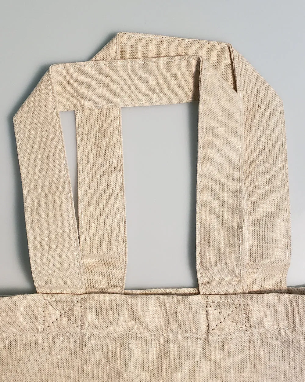12 ct Mini Cotton 8 in Tote Bag / Favor Gift Bags - By Dozen