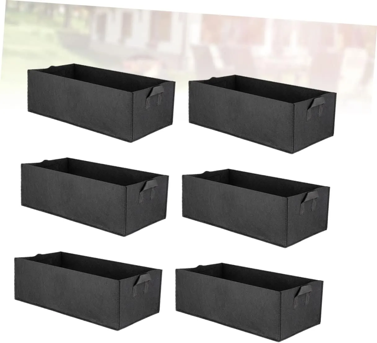 12 Pcs 10 Gallon Grow Bags Potato Grow Bag Square Grow Bag Garden Plant Cultivation Bag Potato Growing
