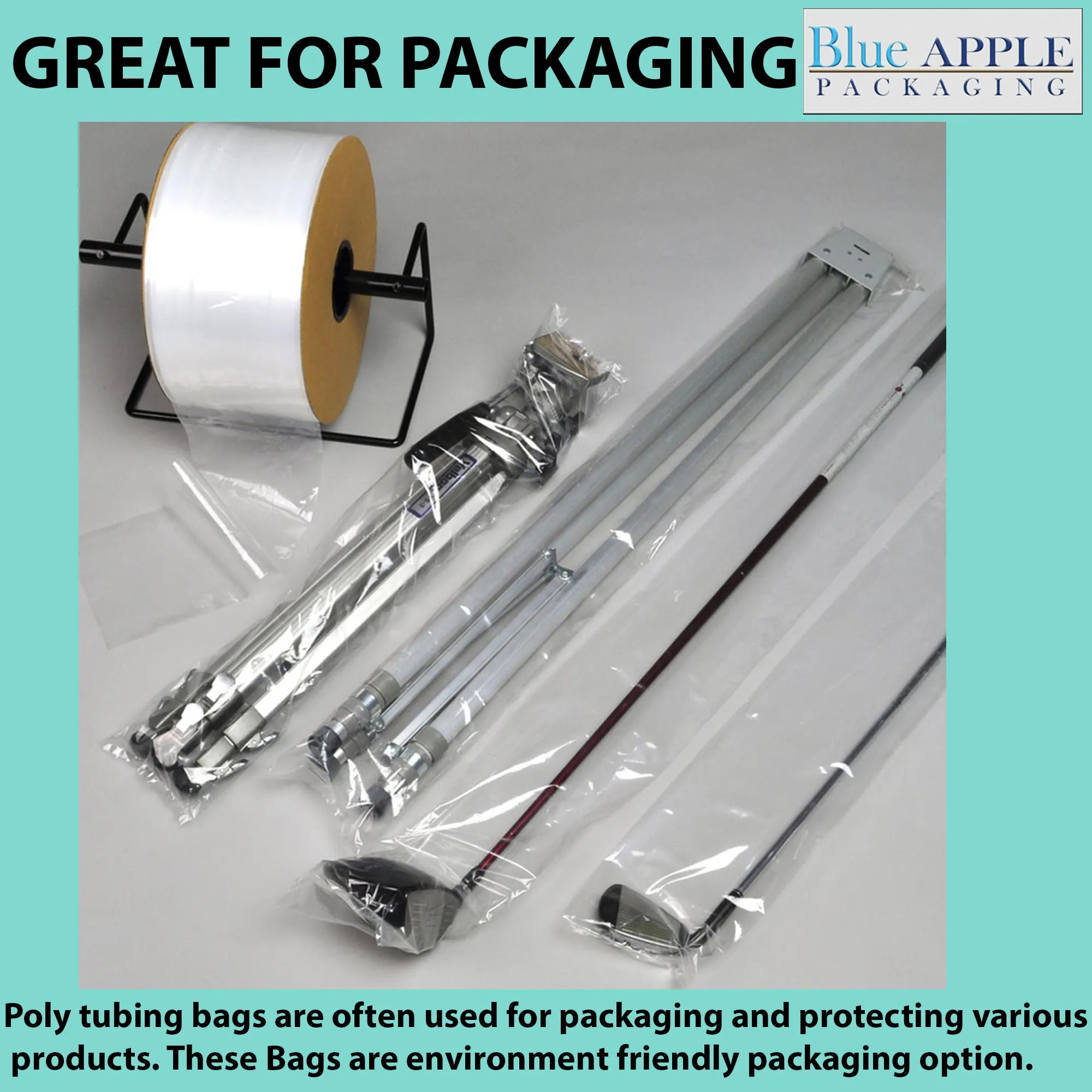 14 inch x 725ft Poly Tubing Roll 6 Mil LDPE Low Density