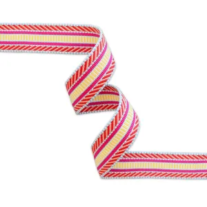1.5"Railroad Track Neon Webbing/Strapping - sold in multi lengths