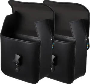 1Pair Motorcycle Side Bag Durable Motorbike Tool Bag Lightweight Portable Storage for Motorbikes Easy to Install Environmental Friendly Design