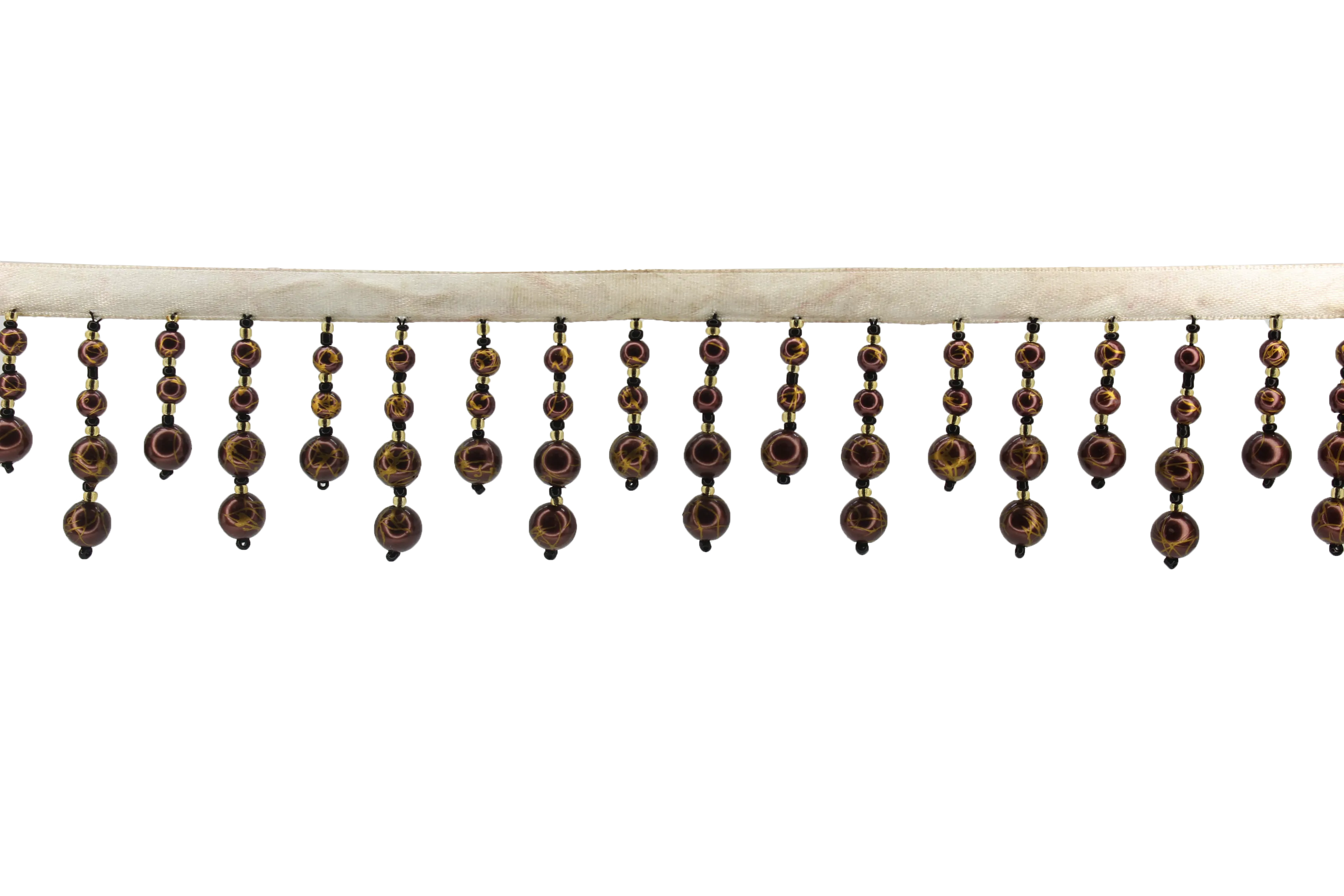 2 Meter Gilded Beaded Trim