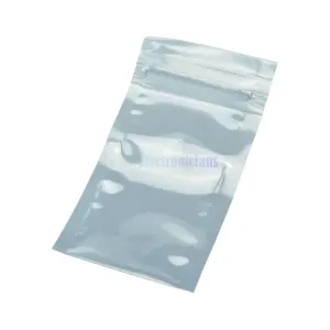 50PCS 50x90mm 40 X 70mm ESD-Static Shielding Zip Lock Bags Usable Size New 2025 High for Reliable Electronic Component, Precision, Stable Performance