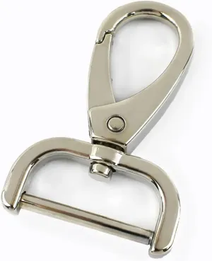 5Pcs Detachable Bag Buckles for Strap 13-38mm Metal Swivel Clasp Belt Webbing Trigger Snap Hook DIY Accessories