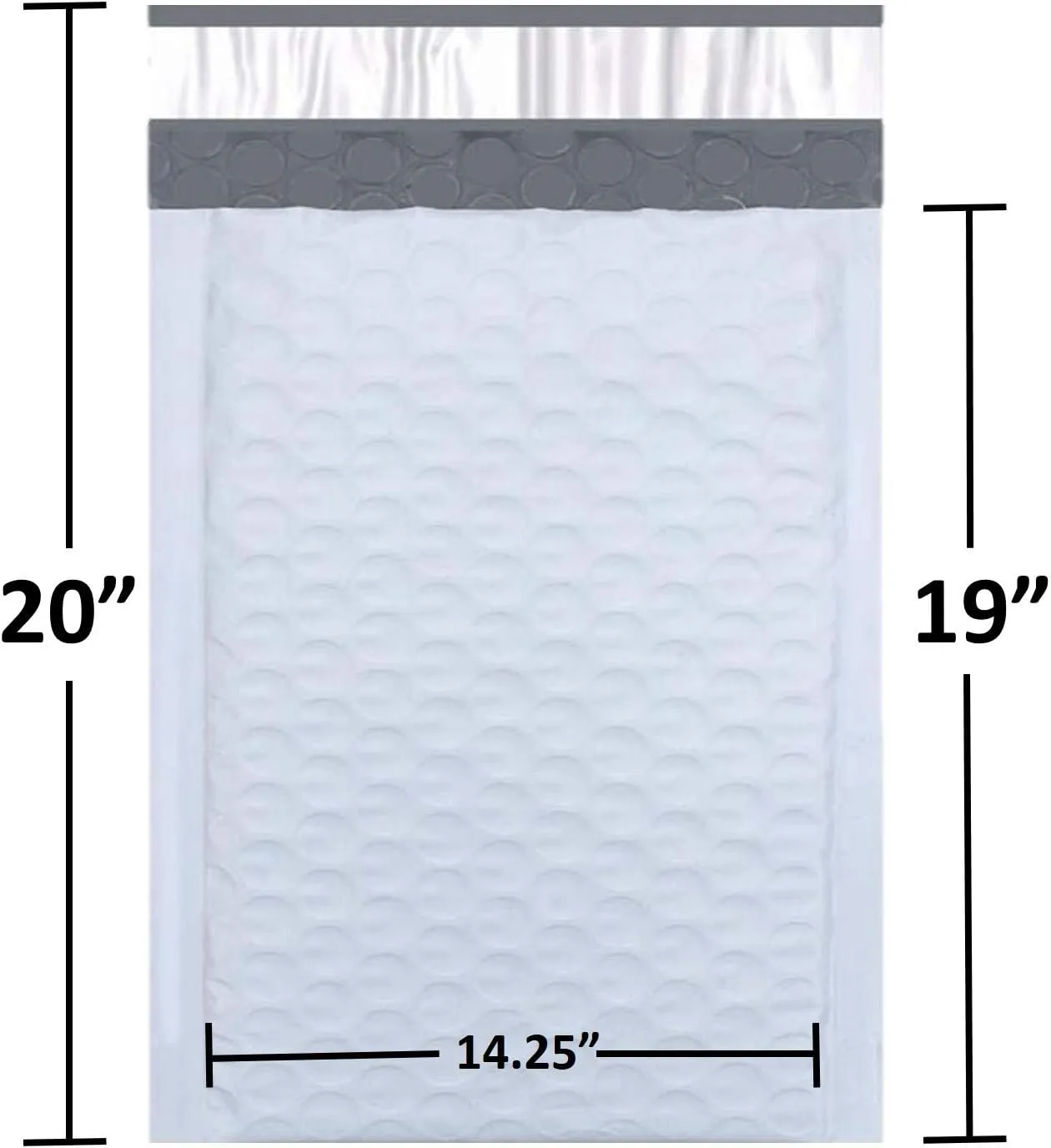 #7 Poly Bubble Mailers 14.25X20 Inches Shipping Padded Envelopes Self Seal Waterproof Cushioned Mailer 25 Pack