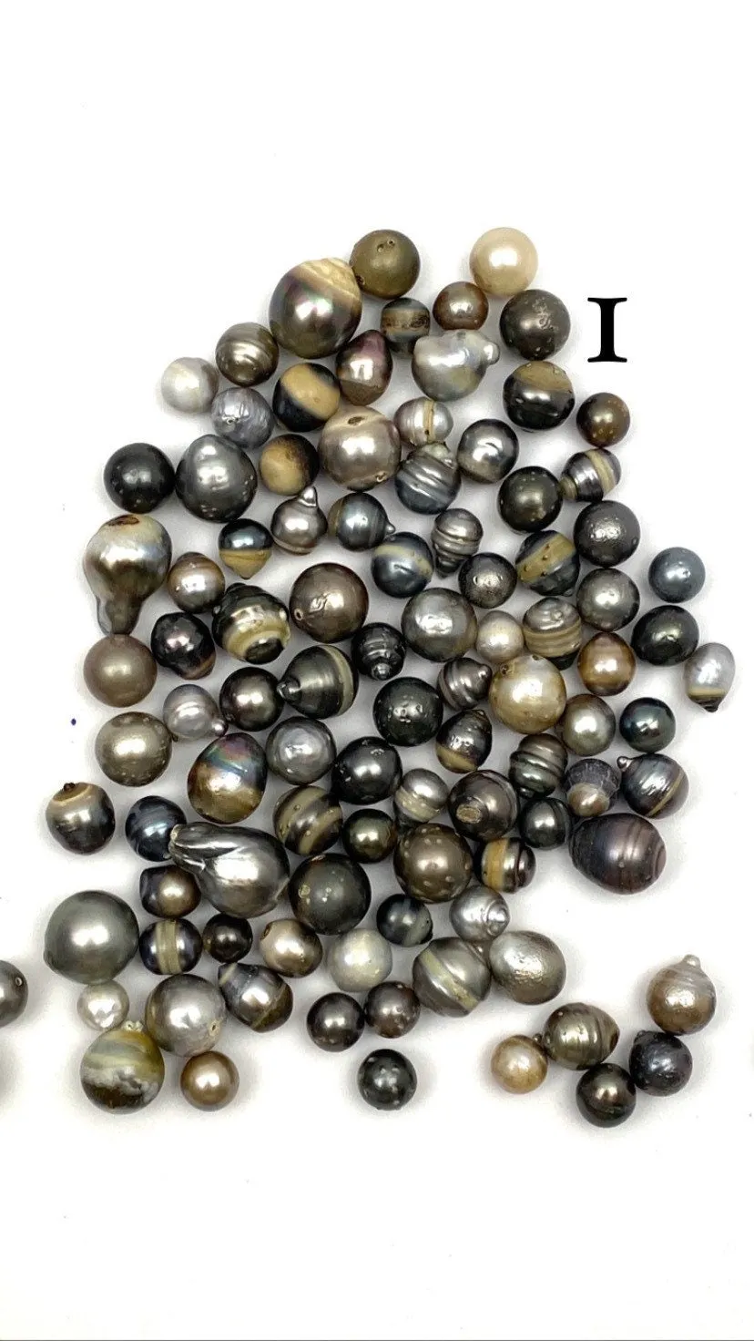 8 - 17 mm , 100 bagged pearls , SKU#10022