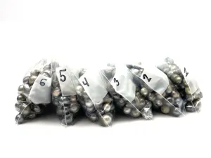 8 - 17 mm , 100 bagged pearls , SKU#10022