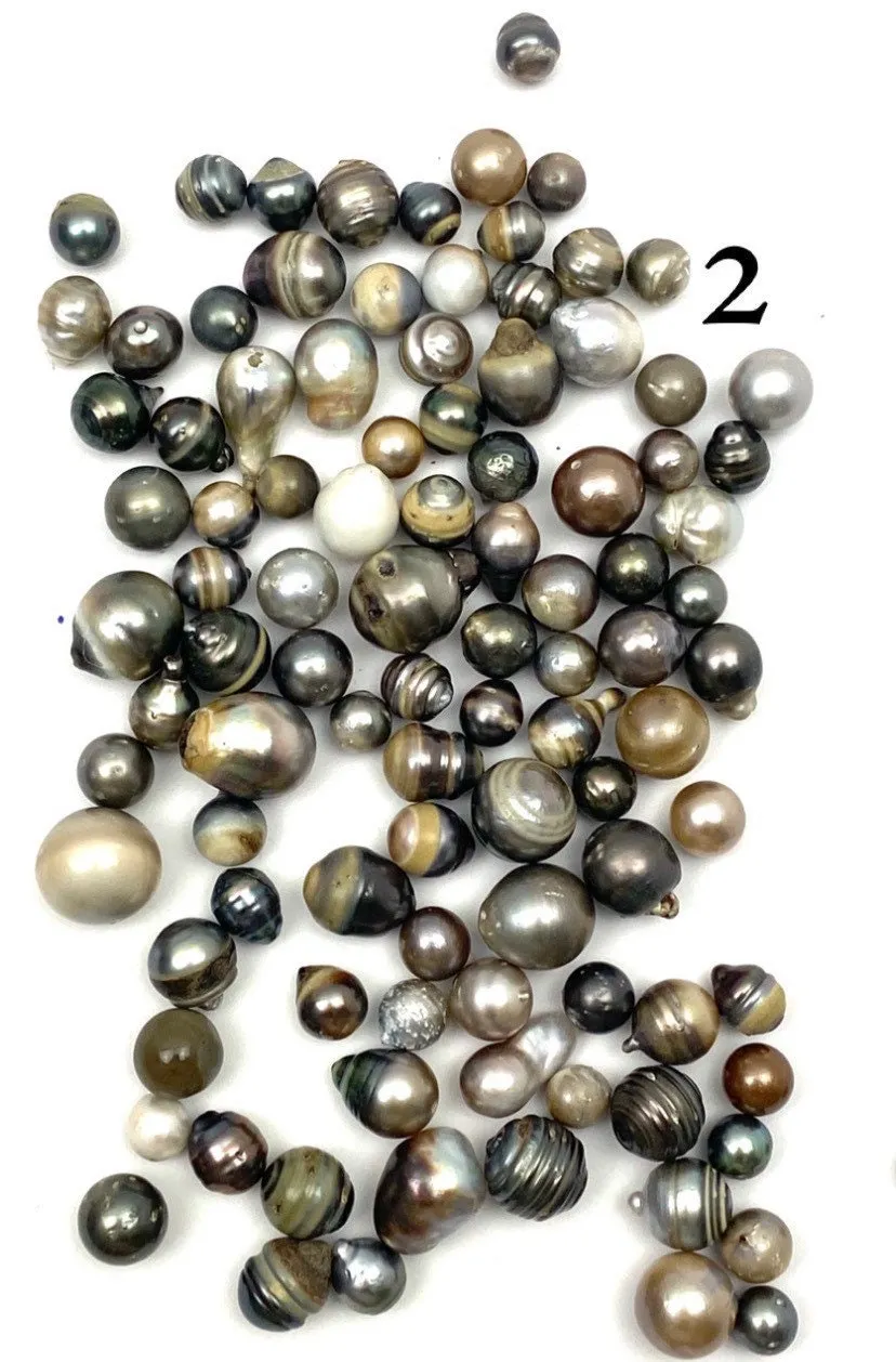 8 - 17 mm , 100 bagged pearls , SKU#10022