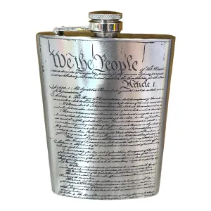8oz We the People Flask