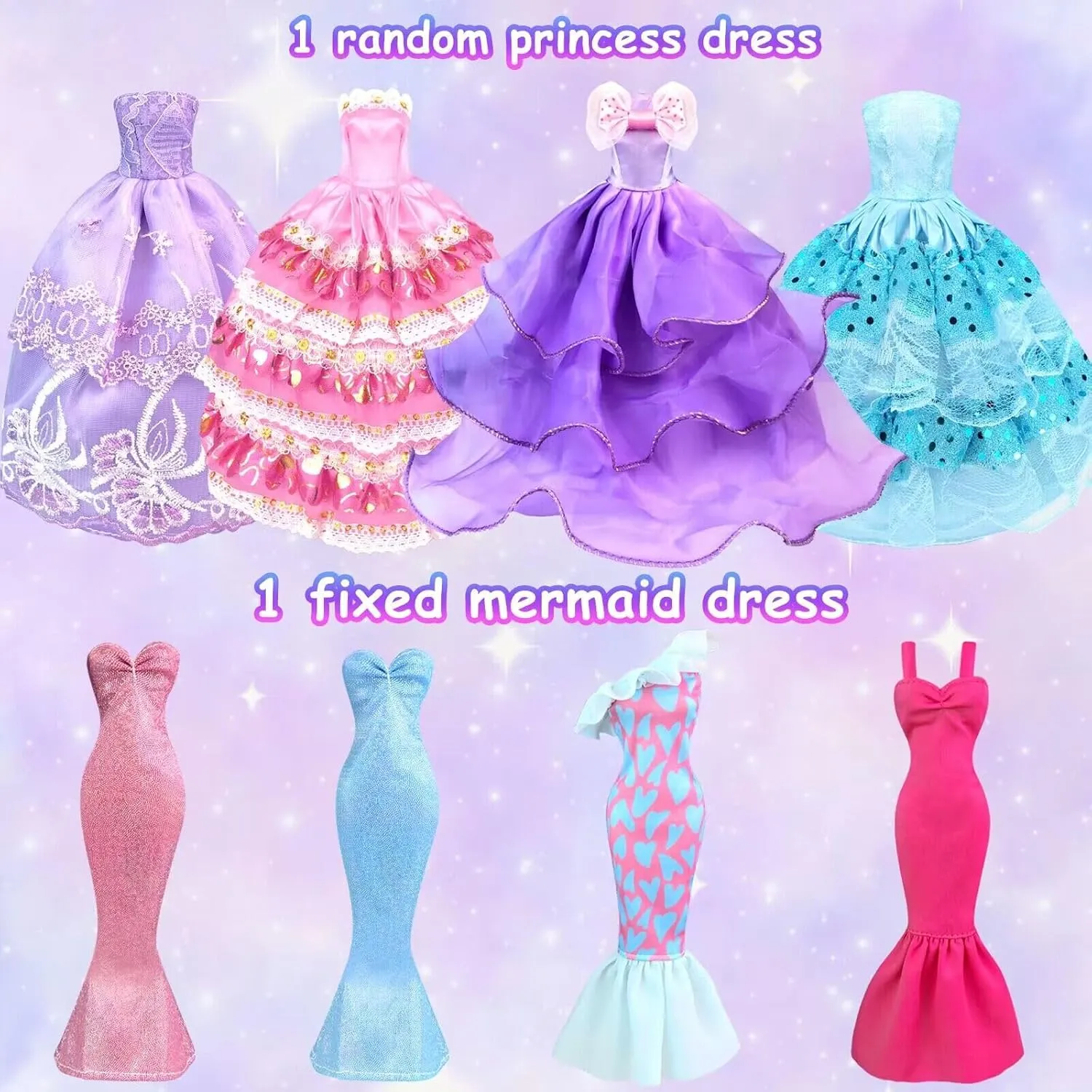92Pcs Doll Clothes and Accessories with Doll Closet for 11.5 Inch Doll Fashion Design Kit Girl Dress Up Including Fashion Dress Outfits Tops and Pants Shoes Hangers Bags Necklaces Girls Toy Gifts