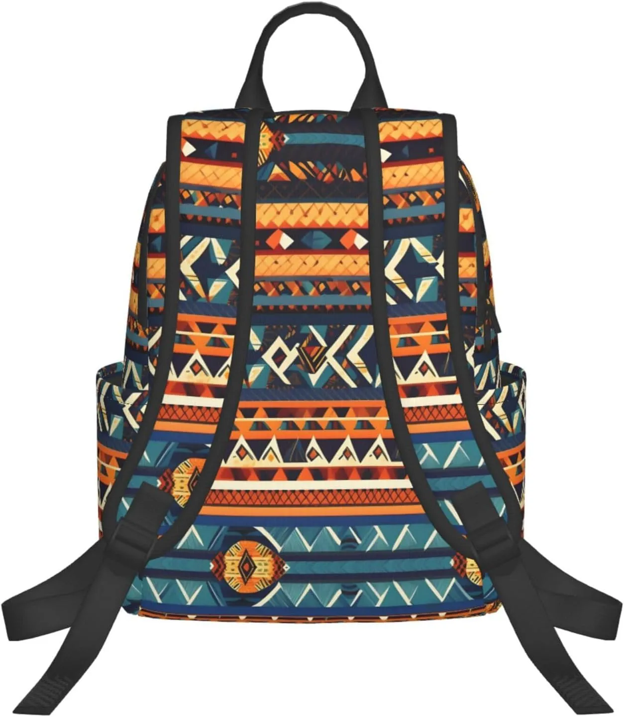 African National Patterns Print Lightweight Backpack, Travel Bookbag College Bag,Laptop Backpack For Men Women
