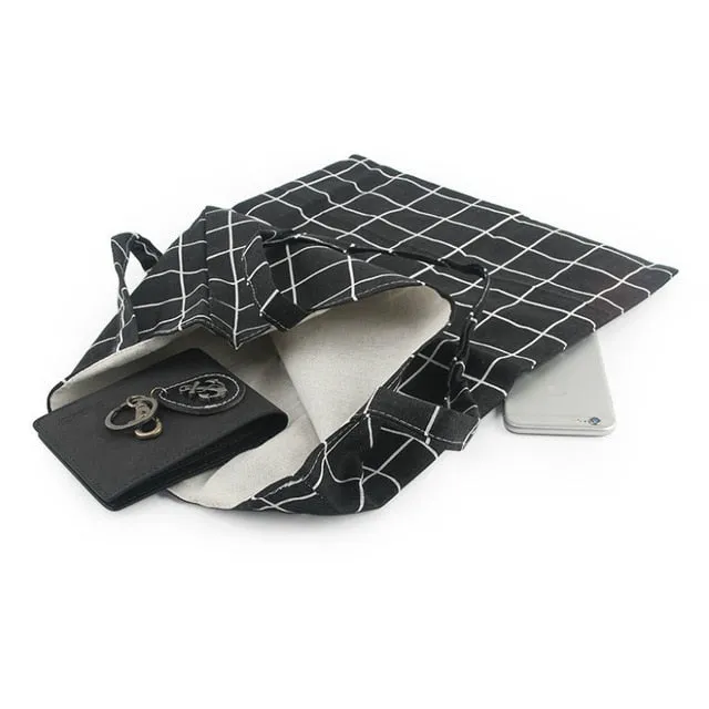 Allover Pattern Tote Bags