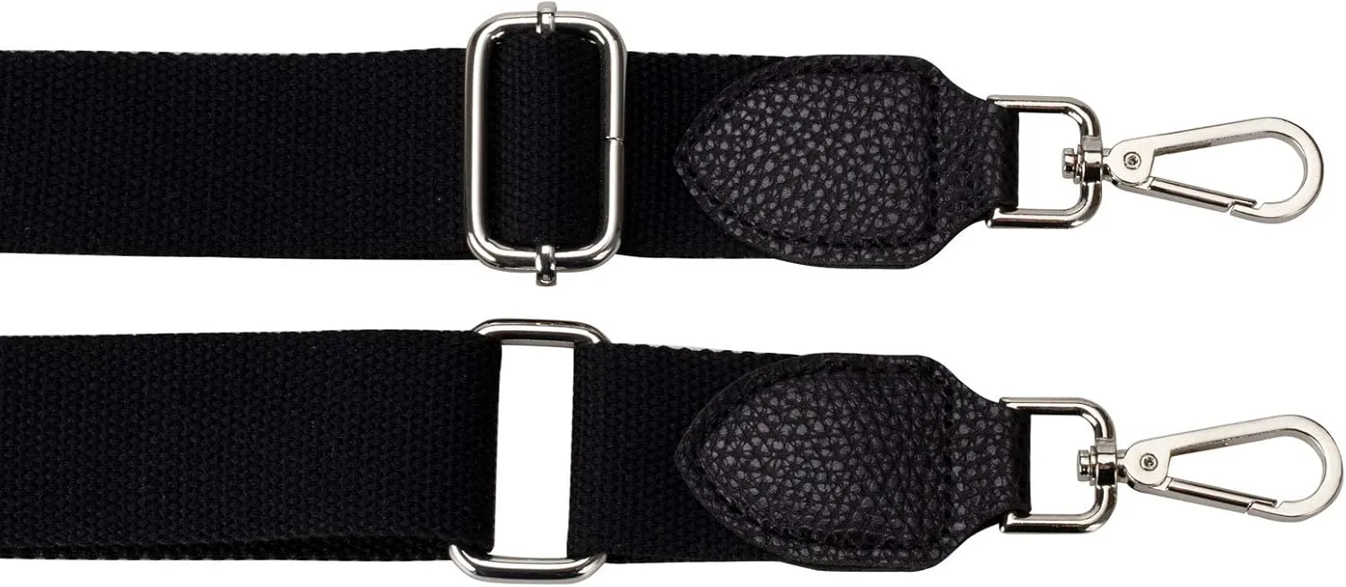 Allzedream Purse Straps Replacement Crossbody Bags Handbag Wide Canvas Leather Adjustable