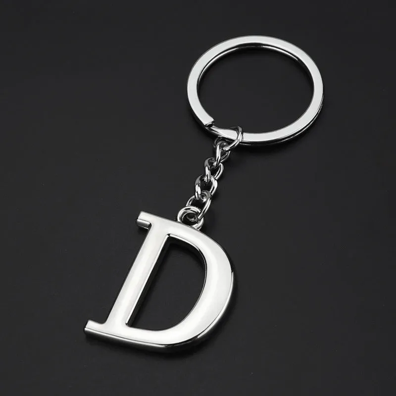Alphabet Letter Keychain Pendant
