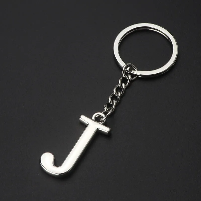 Alphabet Letter Keychain Pendant