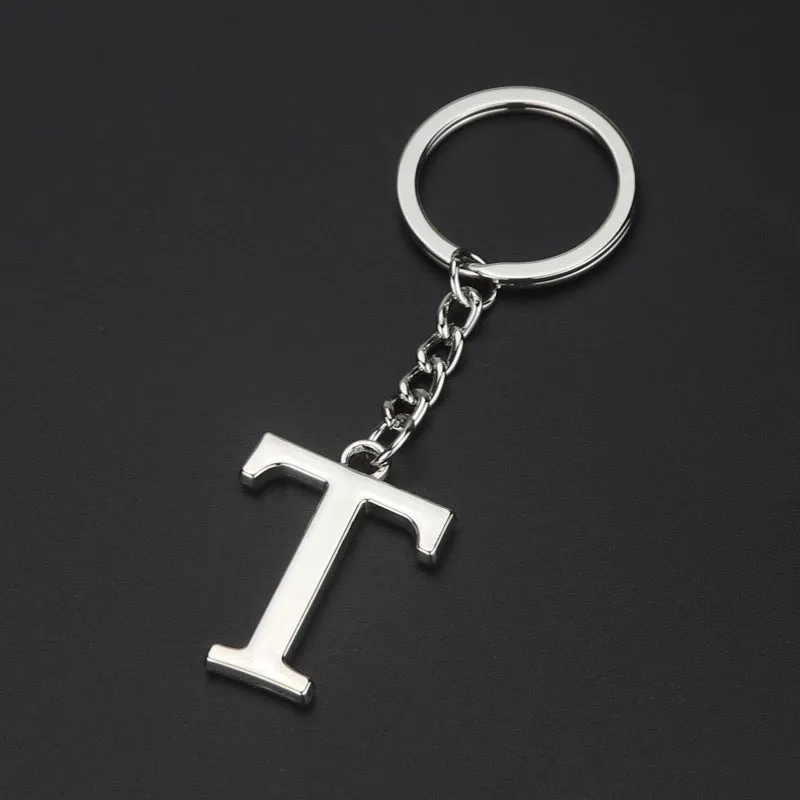 Alphabet Letter Keychain Pendant