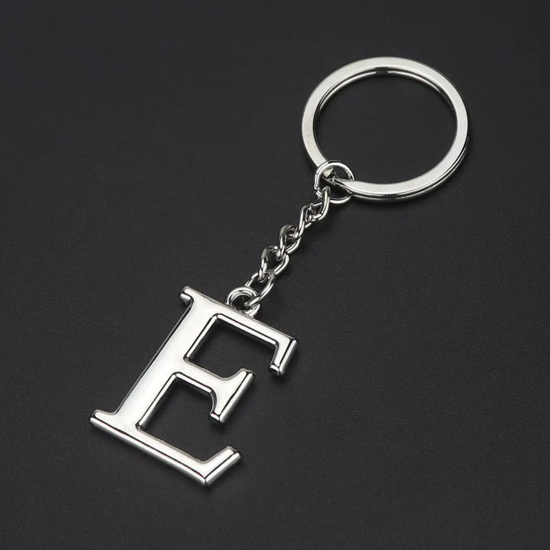 Alphabet Letter Keychain Pendant