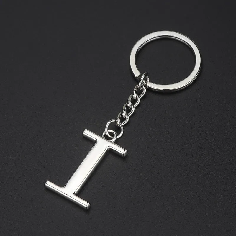 Alphabet Letter Keychain Pendant