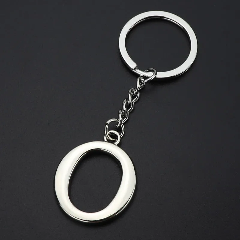 Alphabet Letter Keychain Pendant