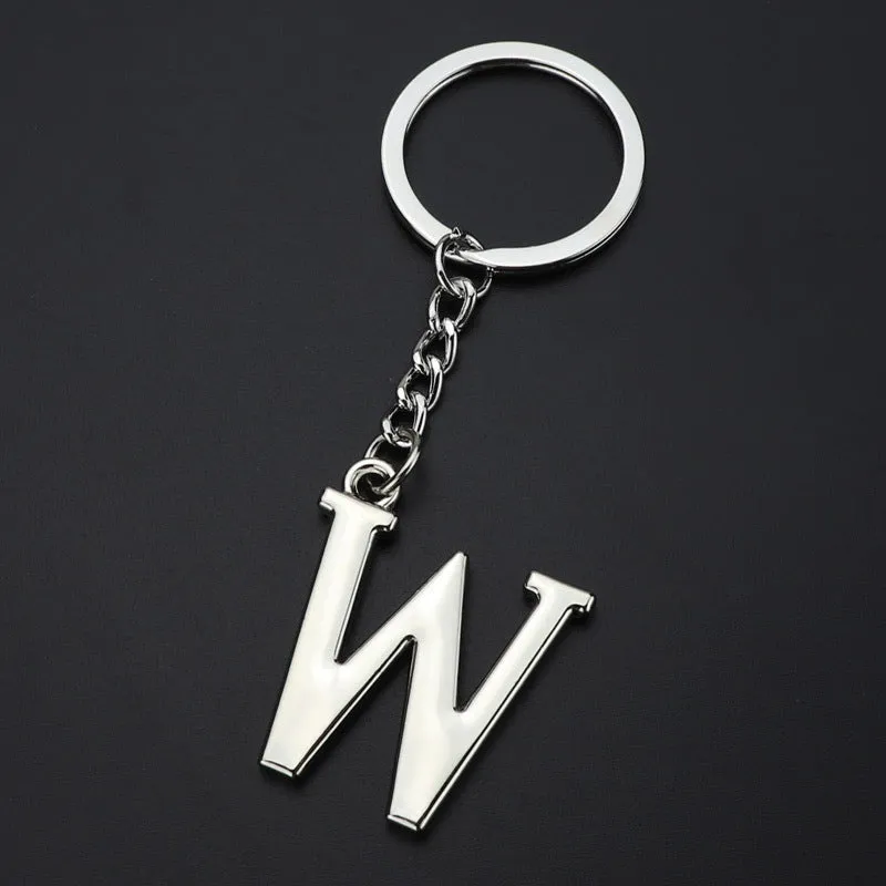 Alphabet Letter Keychain Pendant