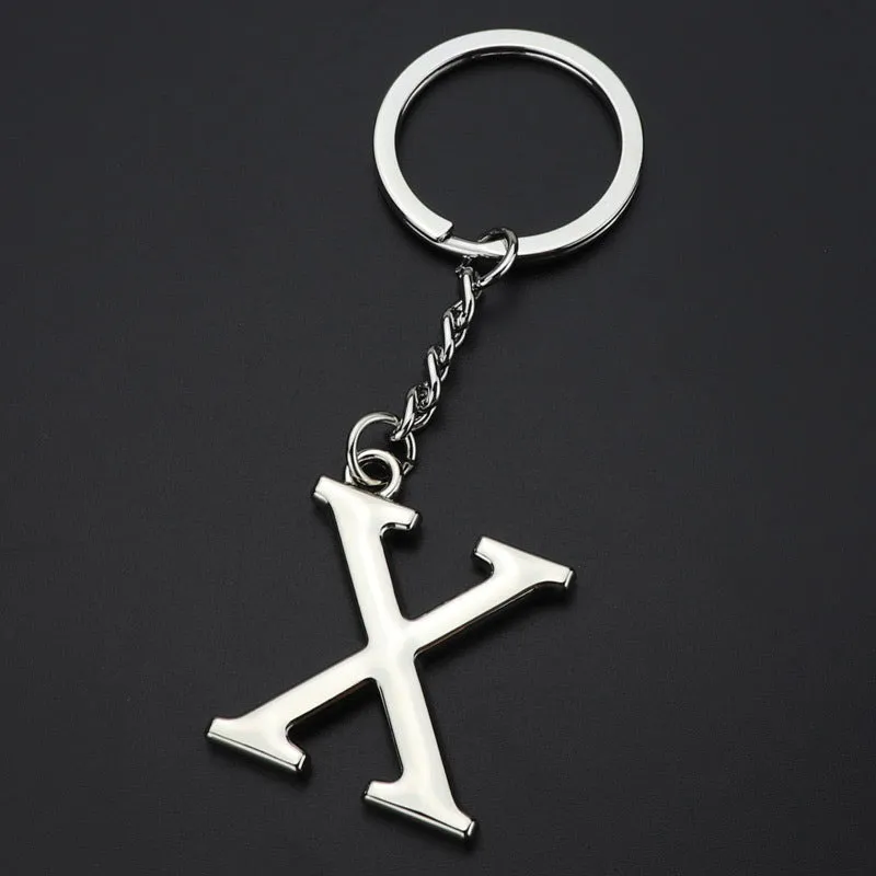 Alphabet Letter Keychain Pendant