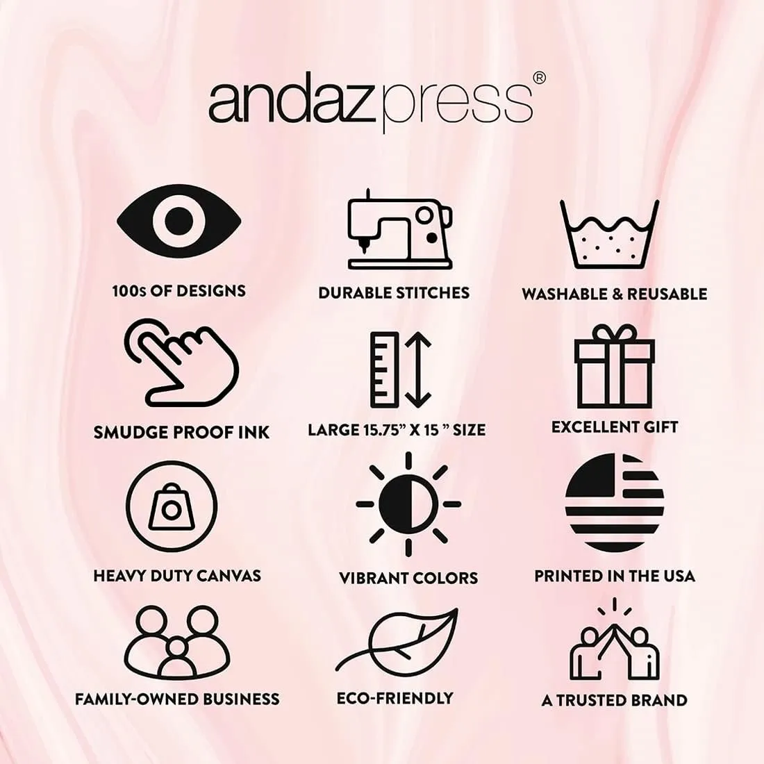 Andaz Press Personalized Canvas Tote Bag for Women & Men, Mixtape Custom Reusable Tote for Adults, Music Lovers, Birthday Gift, Beach & Shopping Bag, 1-Pack