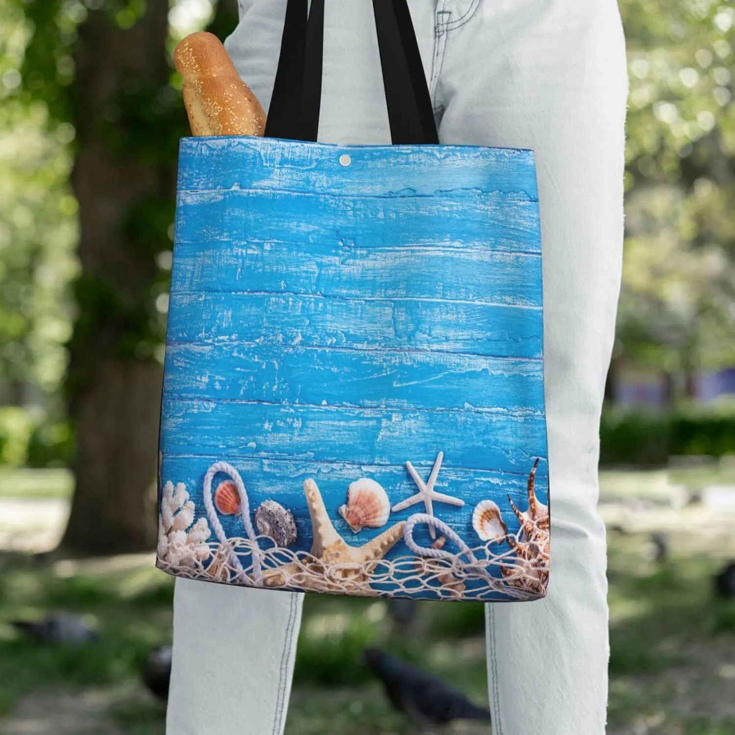 Animal Rooster Cute Canvas Shoulder Bag Reusable Tote Bag Soft Lightweight Cloth Bags For Women Girls Lady Casual