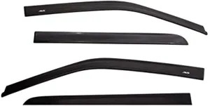 Auto Ventshade [AVS] In-Channel Rain Guards for 2018 - 2024 Buick Enclave | Window Vent Visors, 4 pcs. - Smoke | 194828