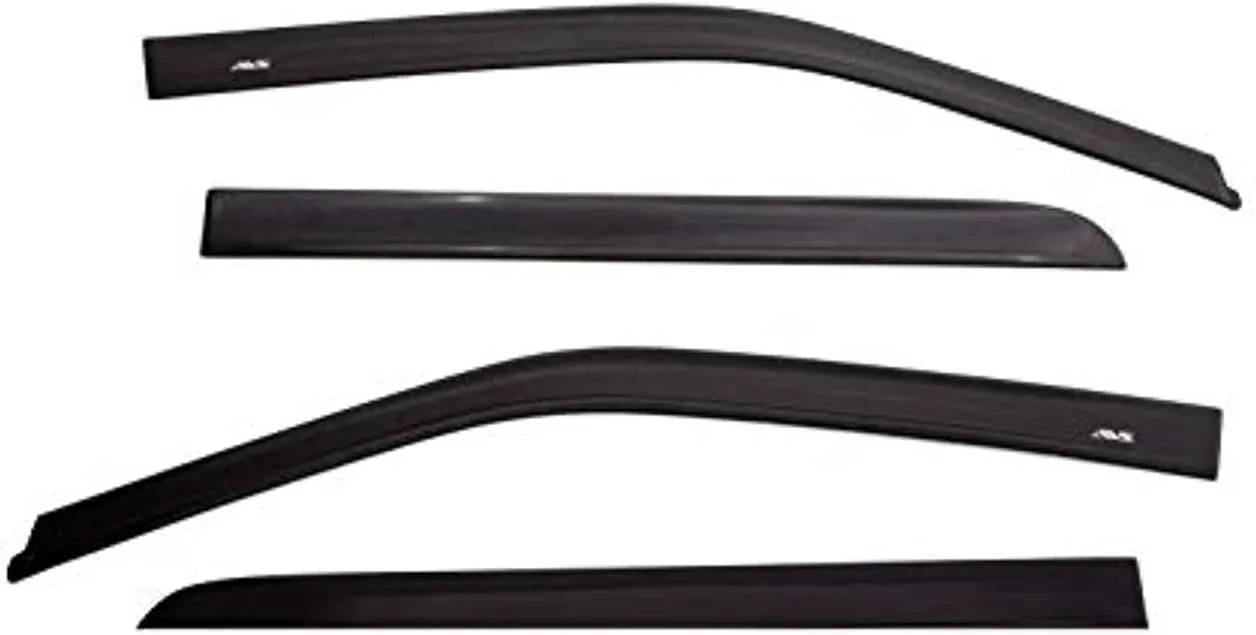 Auto Ventshade [AVS] In-Channel Rain Guards for 2018 - 2024 Buick Enclave | Window Vent Visors, 4 pcs. - Smoke | 194828
