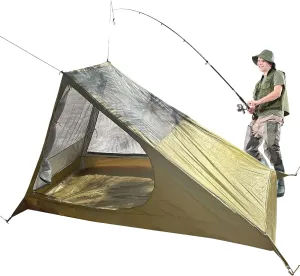 Backpack Tent, Camping Tent 1 Person - Compact Backpack Tent 1 Person | Camp Bedding, Outdoor Camping Accommodation, Tailgating Bags for Women Men