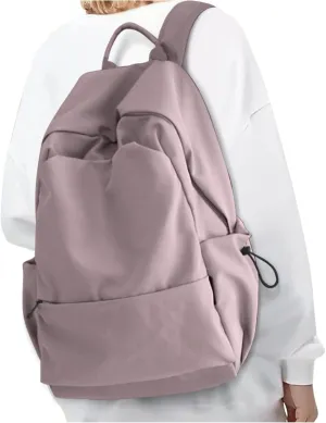 Backpacks for School Bag School Backpack for College Backpacks Bookbag for Women Waterproof Gym Backpack for Men Book Bags Small Simple Backpack Purple