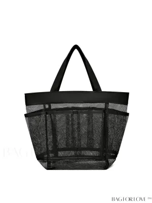 BagForLove - Minimalist Black Shopper Bag with Sleek Design