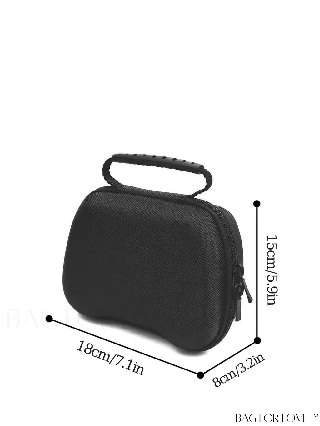 BagForLove - Portable Hard Shell Protective Case with Top Handle for Game Pad Storage