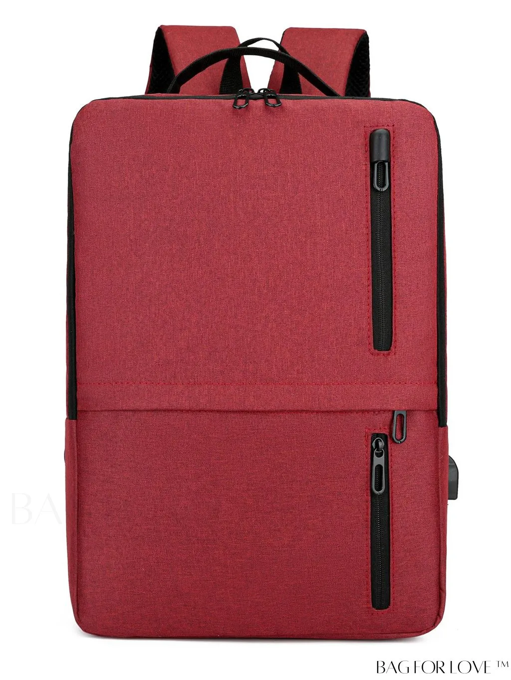 BagForLove - Professional Laptop Backpack - Sleek Solid Color Design