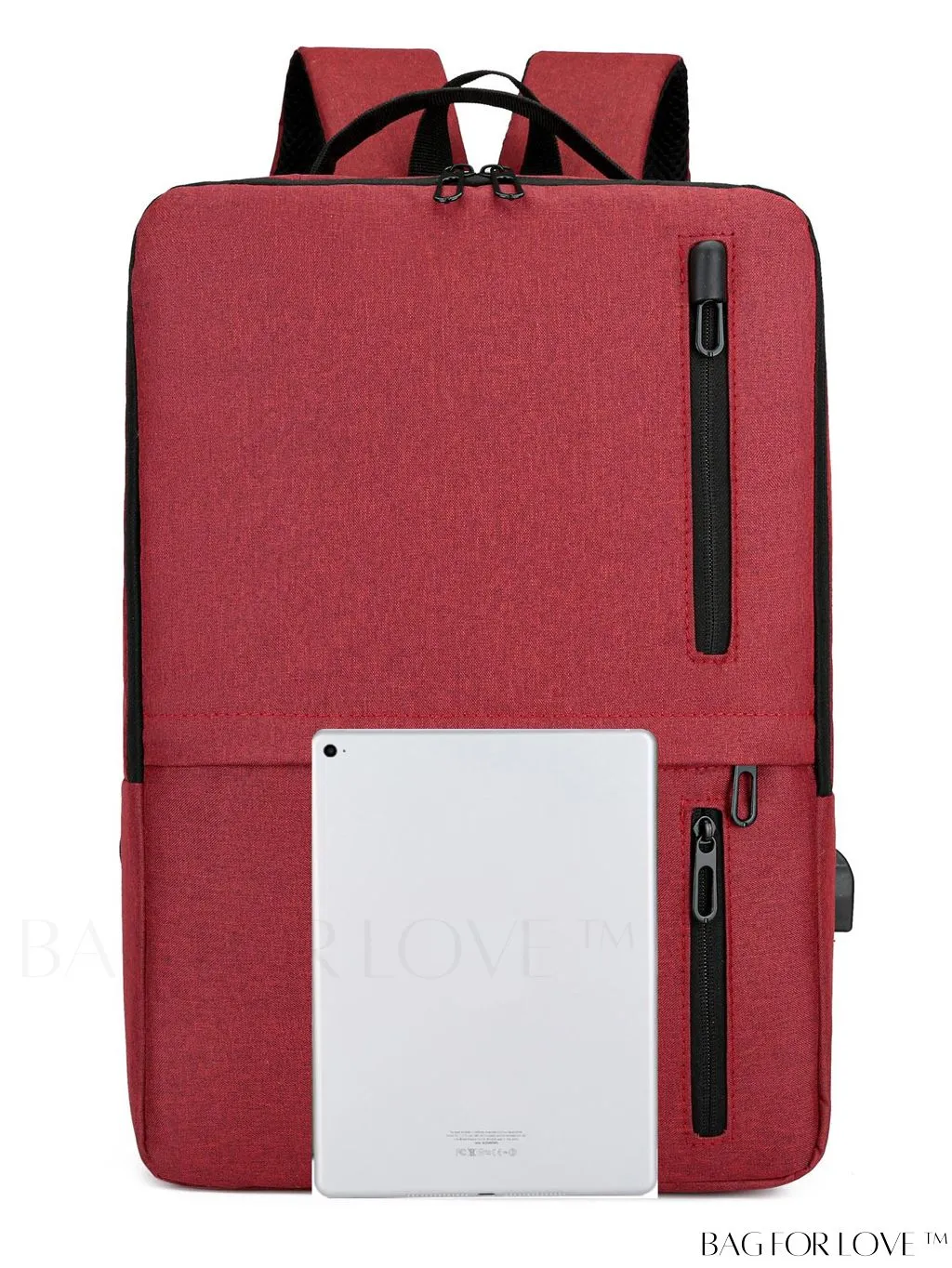 BagForLove - Professional Laptop Backpack - Sleek Solid Color Design