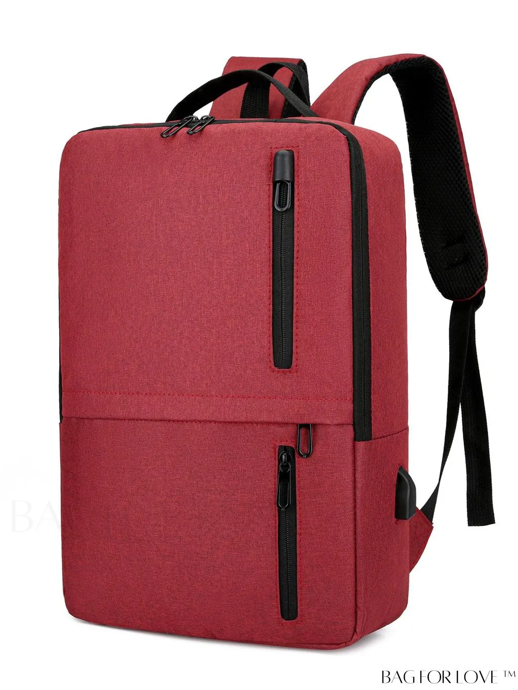 BagForLove - Professional Laptop Backpack - Sleek Solid Color Design