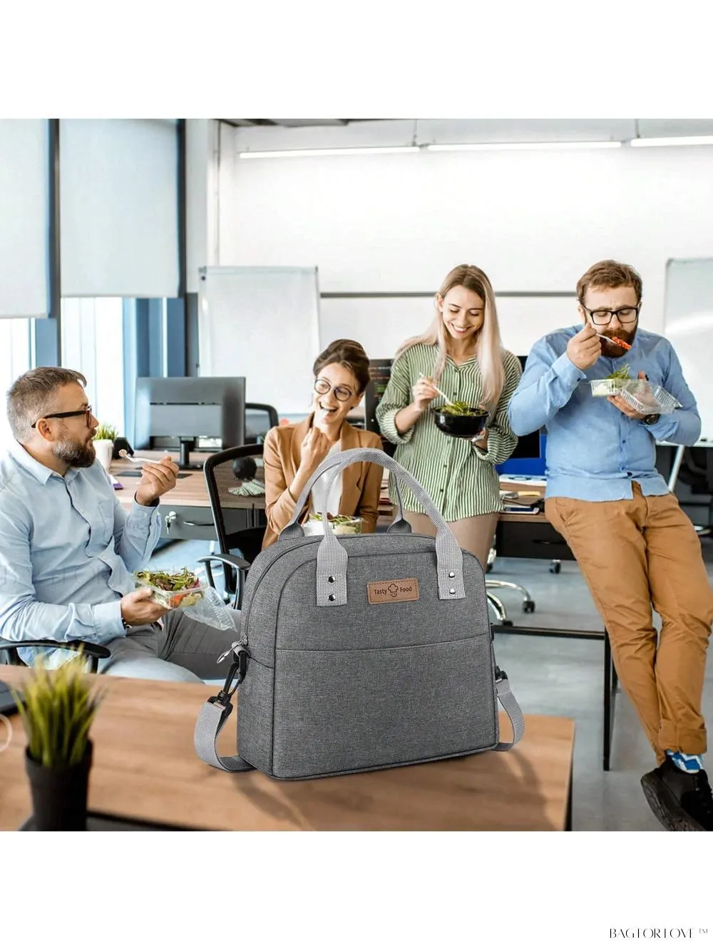 BagForLove - Reusable Thermal Bag For Work And School Commute