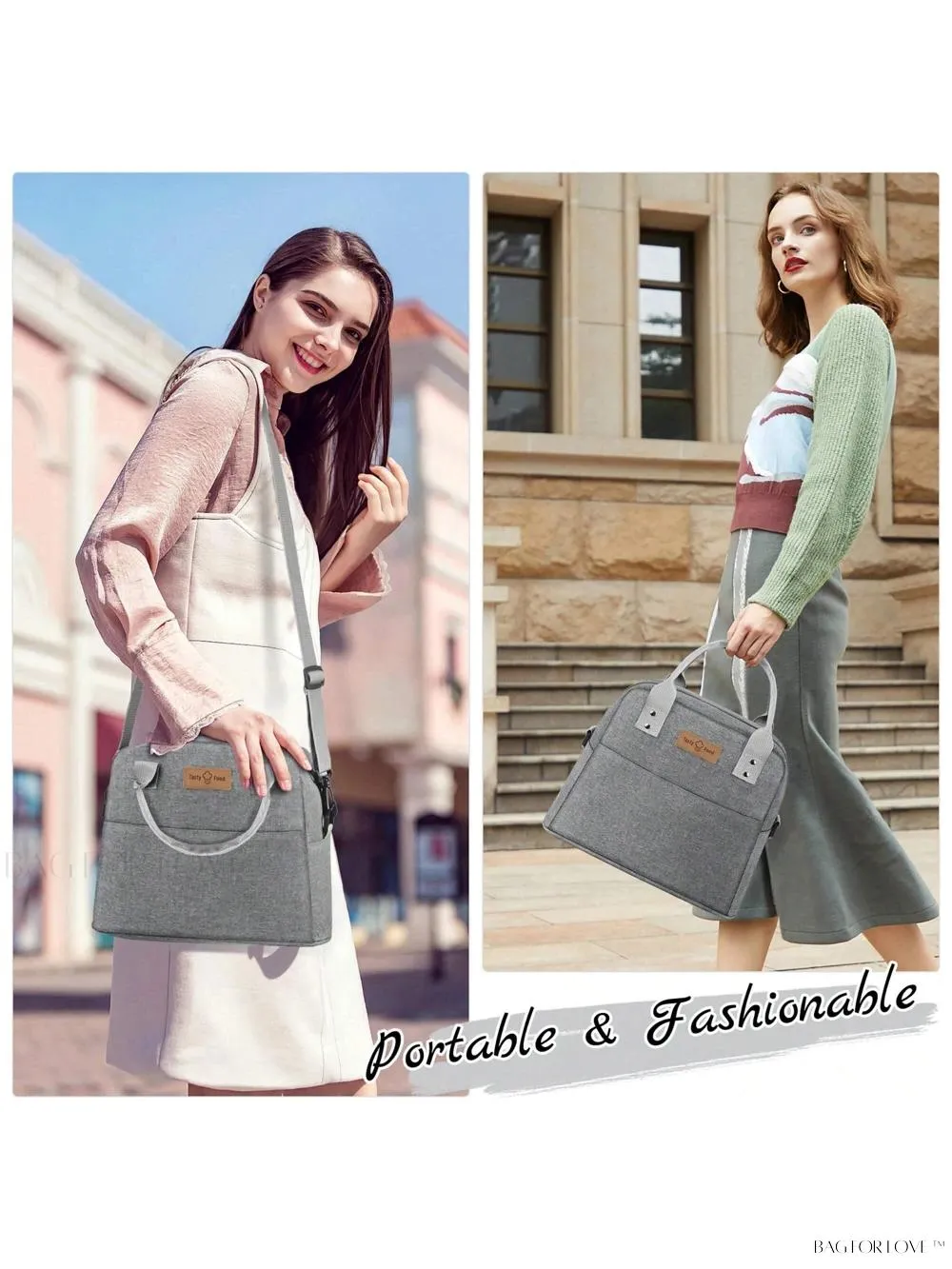 BagForLove - Reusable Thermal Bag For Work And School Commute