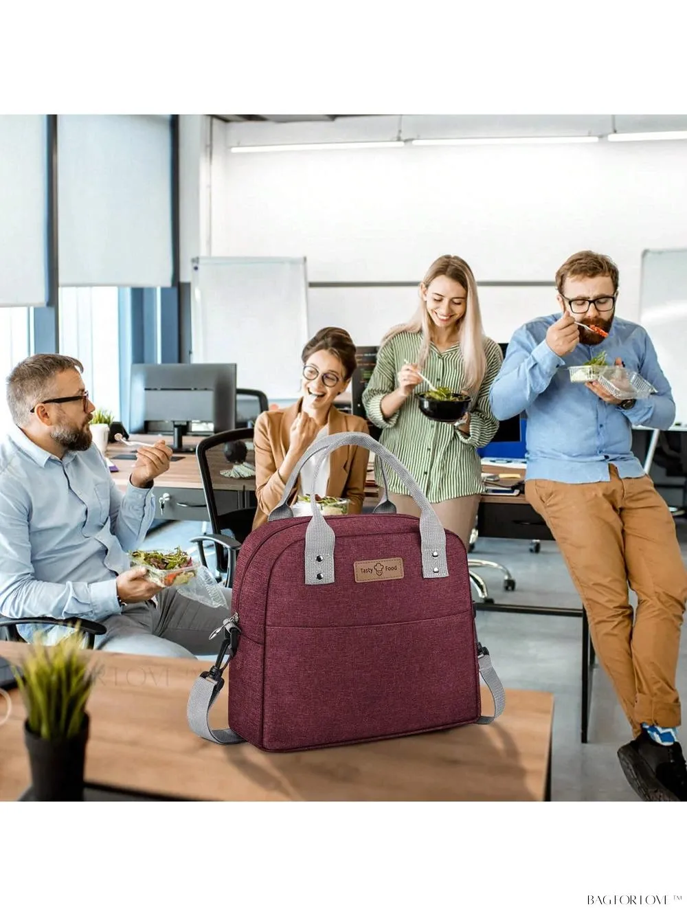 BagForLove - Reusable Thermal Bag For Work And School Commute