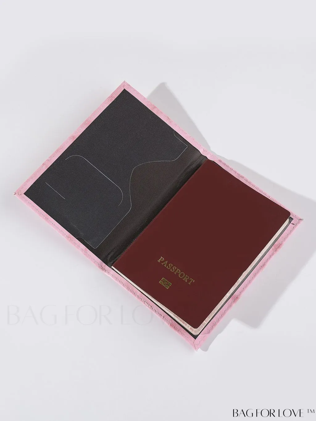 BagForLove - Travel-Ready Marble Pattern Passport Holder