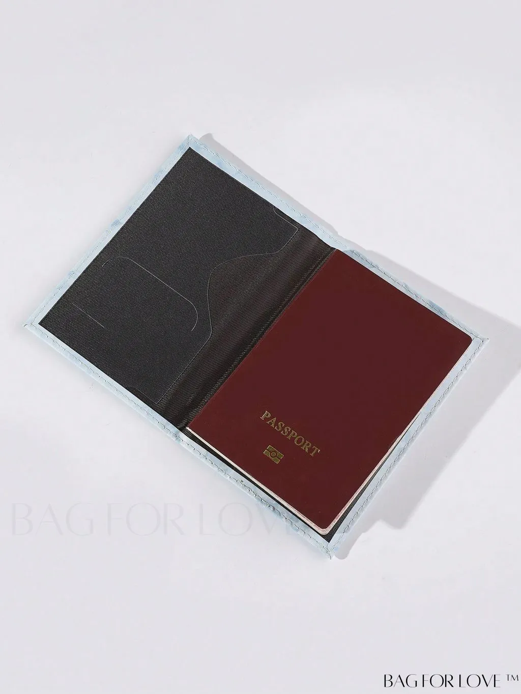 BagForLove - Travel-Ready Marble Pattern Passport Holder