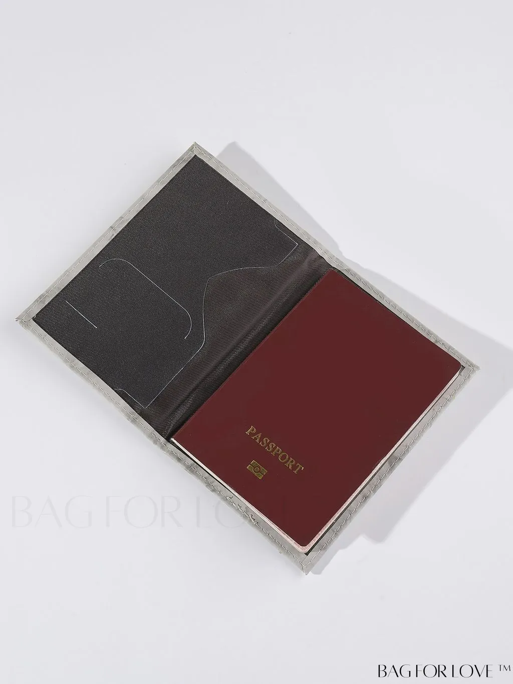 BagForLove - Travel-Ready Marble Pattern Passport Holder