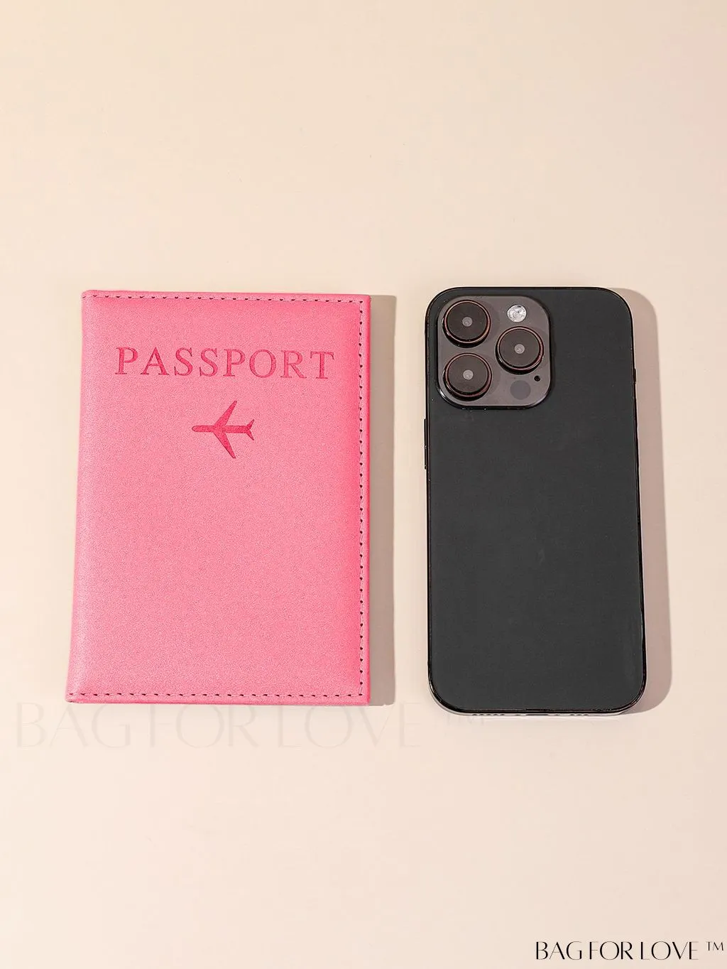 BagForLove - Travel-Ready Marble Pattern Passport Holder