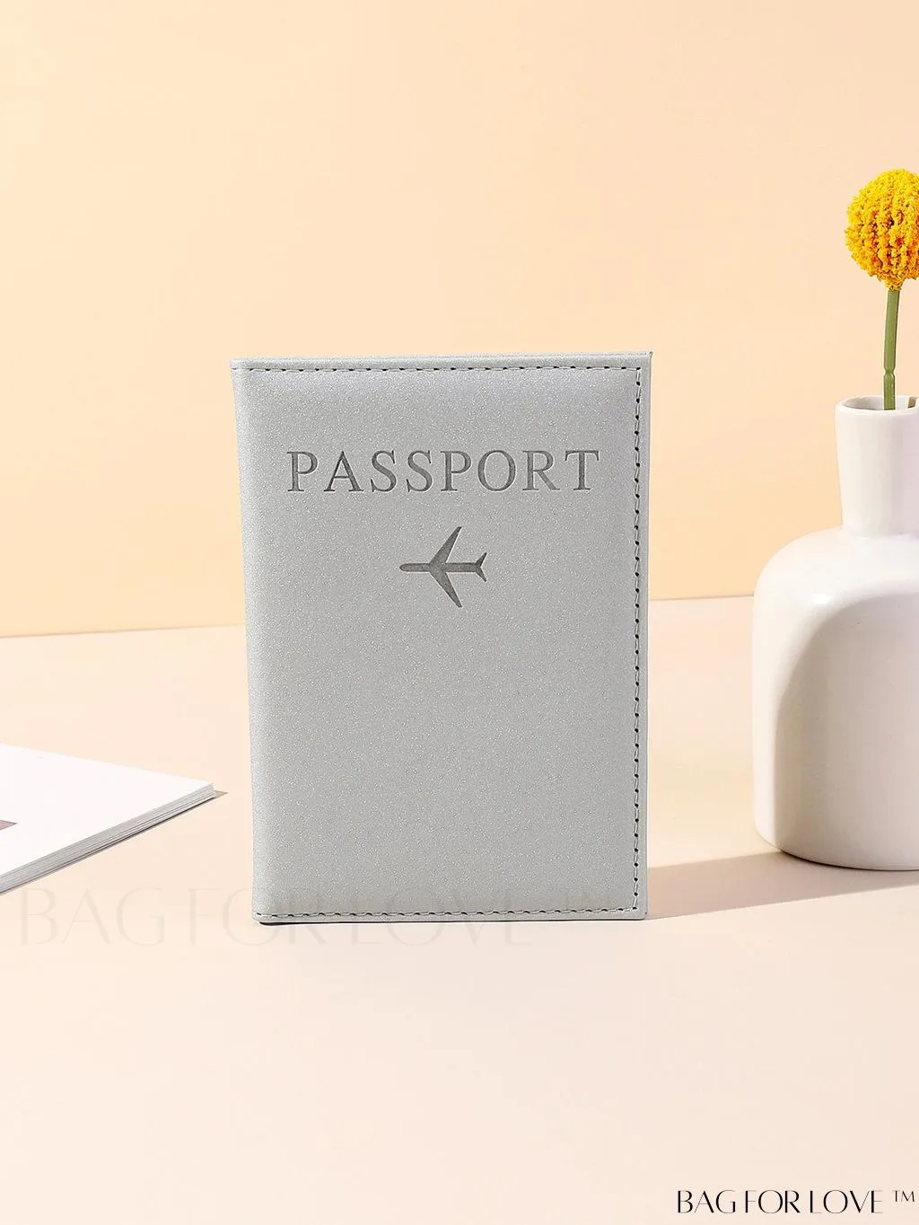 BagForLove - Travel-Ready Marble Pattern Passport Holder