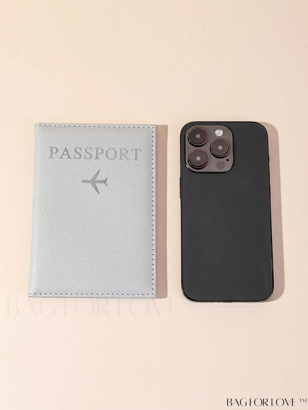 BagForLove - Travel-Ready Marble Pattern Passport Holder