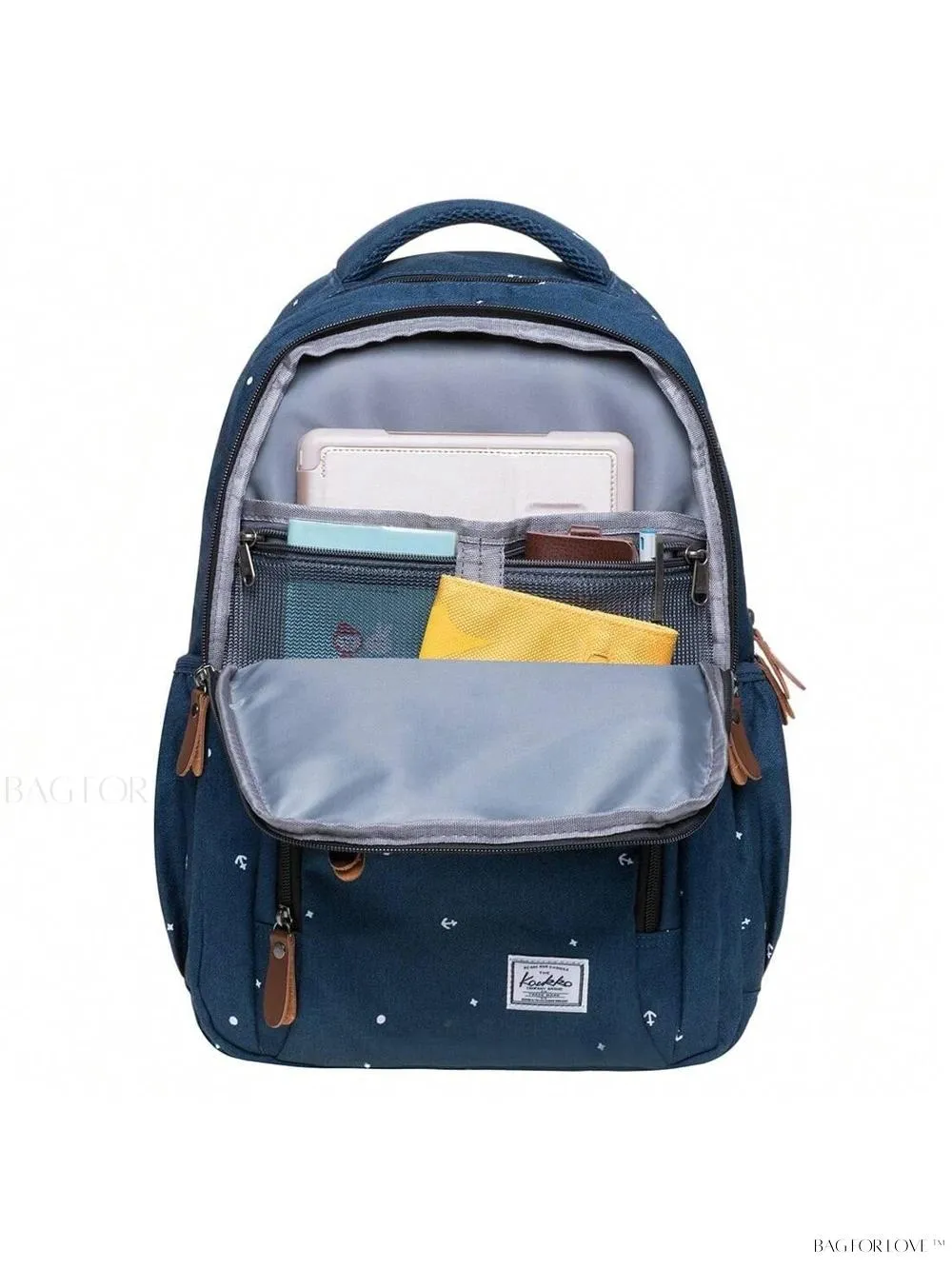 BagForLove - Ultimate College Companion Waterproof Student Backpack for Laptop and Books