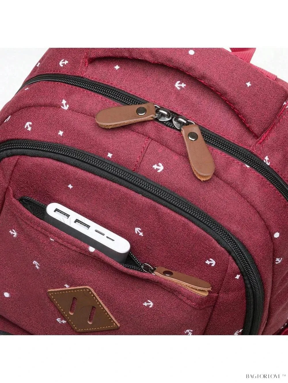 BagForLove - Ultimate College Companion Waterproof Student Backpack for Laptop and Books