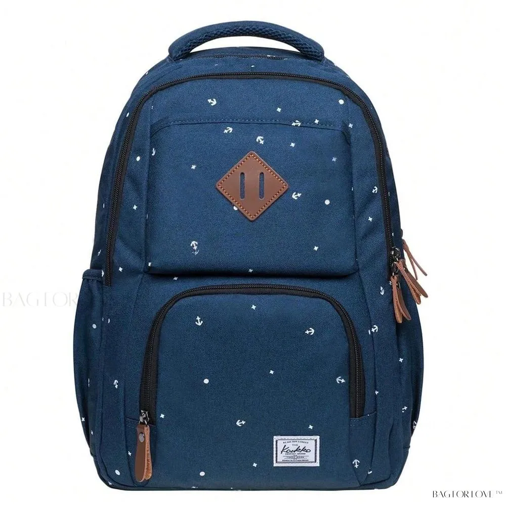BagForLove - Ultimate College Companion Waterproof Student Backpack for Laptop and Books